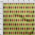 thumbnail image 2 of oneOone Polyester Lycra Fabric Argyle Ikat Printed Craft Fabric BTY 56 Inch Wide, 2 of 4
