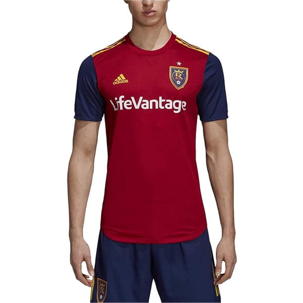 Camiseta Adidas Real Salt Lake para hombre rojo grande