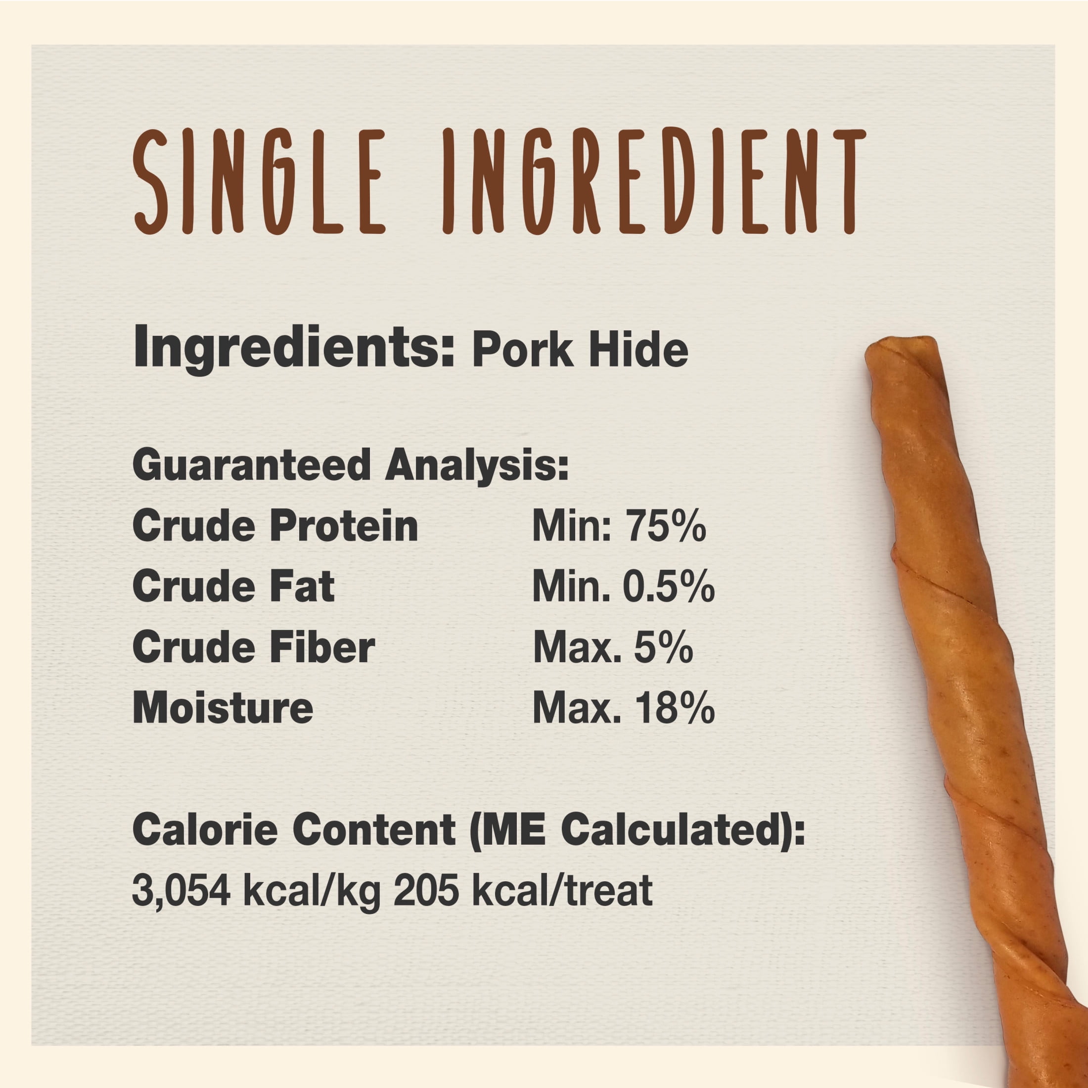 Cadet Gourmet Pork Hide Rolls (5 Count)