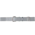 thumbnail image 2 of Augusta Sportswear Boy's Elastic Baseball Belt, Silver Grey, One Size, 2 of 2