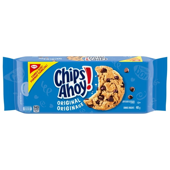 Biscuits Chips Ahoy! Originaux, 1 Emballage Refermable, Format Familial De 460 g