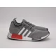 thumbnail image 3 of Size 13 - Adi - das NMD R1 Low Grey Vivid Red, 3 of 6