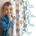 thumbnail image 3 of Blackout Kids Curtains,White Princess Fairy Sun Pattern Childrens Insulated Curtains Set Of 2,Bedroom Essentials,Toddler Room Decor 42"x54", 3 of 5