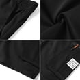 thumbnail image 5 of Dwelliawo Mens Cargo Shorts Elastic Waist Drawstring Lightweight Casual Cargo Shorts Pants Summer Outdoor Athletic Shorts with Pockets Black 2XL, 5 of 5