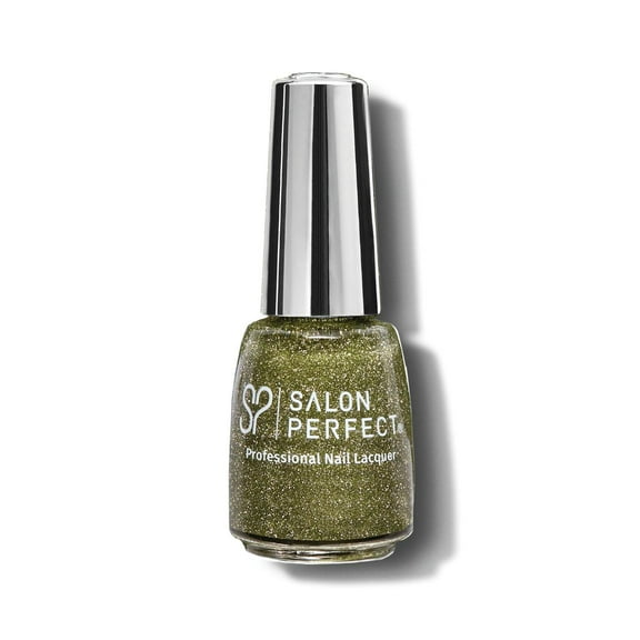 Salon Perfect Nail Polish, 373 Dream Gleam, Gold Glitter, 0.5 fl oz