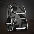 thumbnail image 6 of Black Cats in White Backpack Big Laptop Backpack Casual Daypack Quilted Large Capacity Large Bookbags, 6 of 7