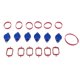 thumbnail image 1 of Kit de juntas de Tapones de giratoria diésel perfecl de 3.3cm 6 piezas Azul, 1 of 8