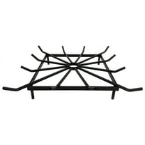 28 x 28 Inch Square Wheel Fire Pit Grate - Made in the USA