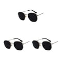 thumbnail image 1 of Qarigey Gafas de sol cuadradas pequeñas para hombres y mujeres Protección Materiales cómodos Gafas de sol polarizadas Plata negro gris C1 Type1 NO1, 1 of 6