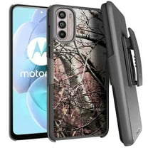 Rome Tech Motorola Moto G 5G Shell Holster Combo Case - Camo Tree