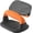 Black&Orange, variant on Runstore Push up Bars, Pushup Handles, Push Stands with Anti-Slip Soft Plastic, Bottom Anti-Slip Pad, Perfect for Floor Strength Training
