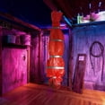 thumbnail image 1 of Escena del crimen de Halloween, cadáver inflable en bolsa para decoración de árbol de Casa Encantada de patio FLhrweasw Nuevo, 1 of 7