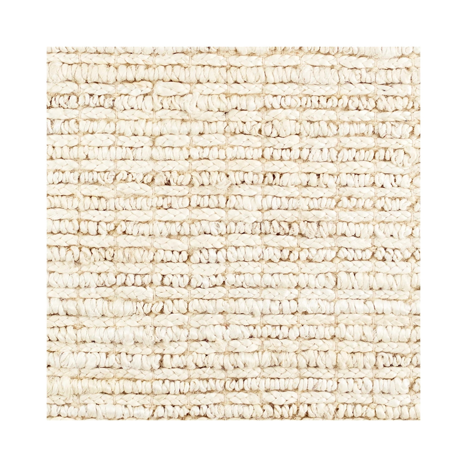 Dash & Albert Dunes Handwoven Jute Rug, 2' 6" x 8', Bleached Oak