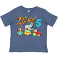 thumbnail image 3 of Inktastic Its My Birthday Circus Train 5th Birthday Boys or Girls Toddler T-Shirt, 3 of 5