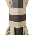 thumbnail image 3 of Sunjoy Tan+Brown Replacement Curtain For Moorehead Steel Patio Gazebo (11X13 Ft) A101011500 Sold At Sunjoy, 3 of 5