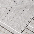 thumbnail image 3 of SARO 2136.GY70S Nappe Carrée Cousue - Aqua et Gris, 3 of 5