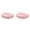 Pink-2Pcs, variant on 5.9 Inch Deep Tissue Percussion Massage Gun with Vibration Plate for Lymphatic Drainage, Full-Body Fascia Massager 6-Level Cordless Portable Muscle Relax Pain Relief for Athletes Home Gym Office