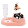 thumbnail image 3 of Comedero para Perros, Dobles de Acero Inoxidable para Cachorros Y Gatos, para Alimentos, Sunnimix dispensador de agua para gatos, 3 of 7