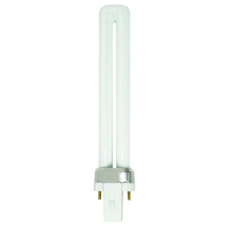 Luxrite Lr20265 2 Pack Cf9ds 835 9 Watt Single Compact Luxrite Lr20265 2 Pack Cf9ds 835 9 Watt Single Compact Fluorescent Light Bulb Warm White 2700k 600 Lumens G23 Bi Pin Base Com
