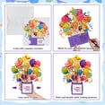 thumbnail image 3 of WaaHome Birthday Pop Up Cards - 3D Pop-Up Cards with Envelope Birthday Gifts for Women Mom Daughter Grandma Sister Friends, 3 of 8