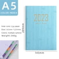 thumbnail image 2 of Vaidha 2024 Schedule Notepad Inside Page A5 Efficiency Manual Planning Notebooks, 2 of 2