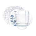 thumbnail image 2 of Vajilla Corelle Signature Botanical Stripes 12 Piezas Blanca, 2 of 4