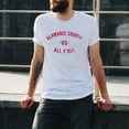 thumbnail image 2 of UGP Campus Apparel Alamance County Vs All Y'all Mens T-Shirt - Large - White, 2 of 6