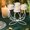White, variant on SHIMELE Iron Candle Holders 4 Candle Base Romantic Decorative Centerpiece for Dinner Home Decor Special Occasions