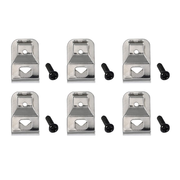 6Pcs Electrical Power Tool Belt Clip Drill Steel for Worker Power Tool User for DEWALT 20V Drill Driver N268241 N169778 N086039