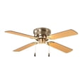 thumbnail image 1 of Ventilador de Techo Mainstays de 42 Pulgadas con Luz Níquel Cepillado, 1 of 3
