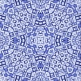 thumbnail image 1 of Ahgly Company Indoor Square Patterned Heavenly Blue Area Rugs, 8' Square, 1 of 6