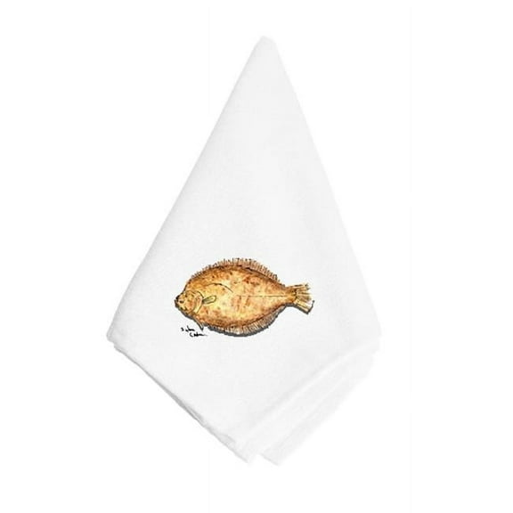Carolines Treasures 8495NAP Flounder Napkin