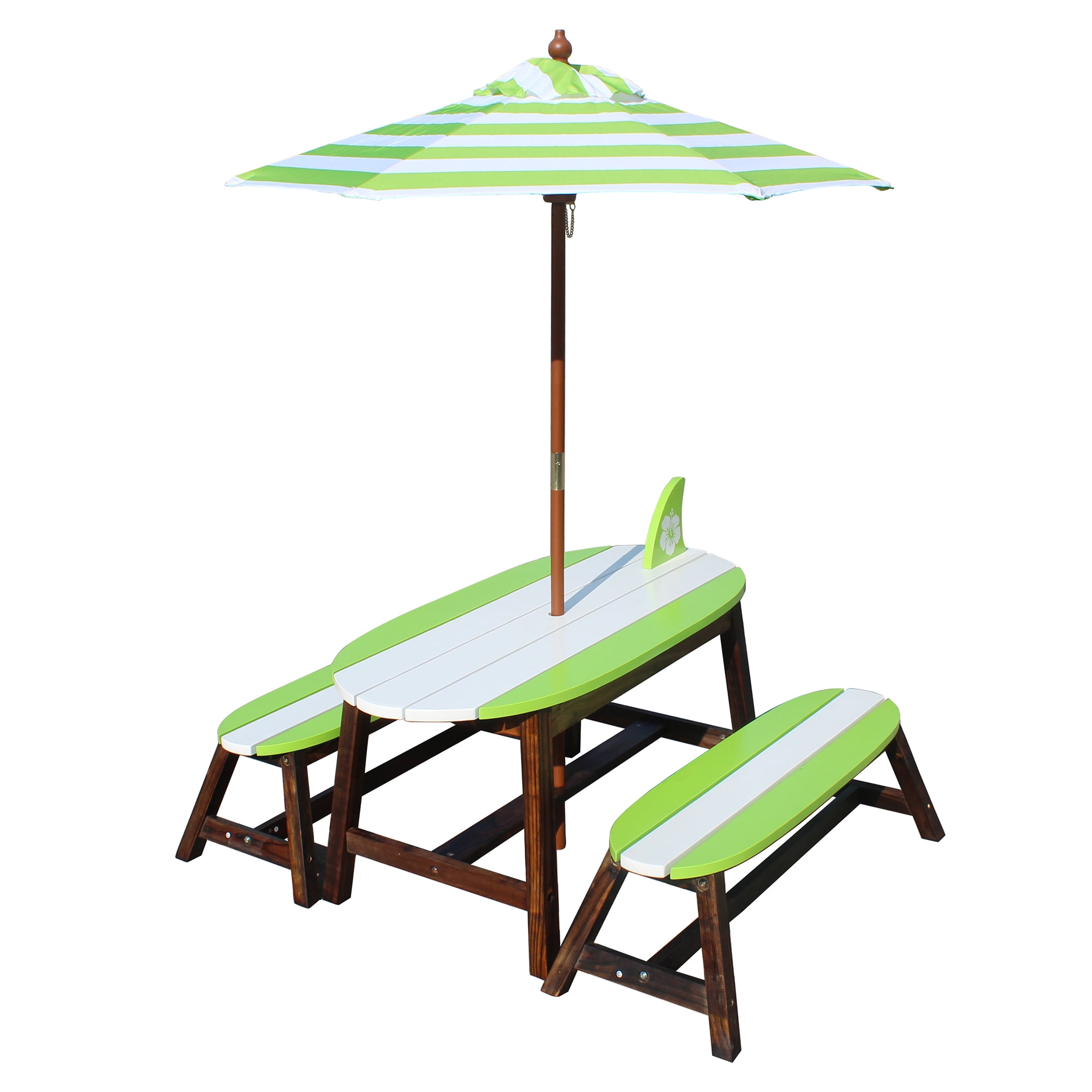 Teamson Kids - Outdoor Table & Chair Set - Green - Walmart.com - Walmart.com