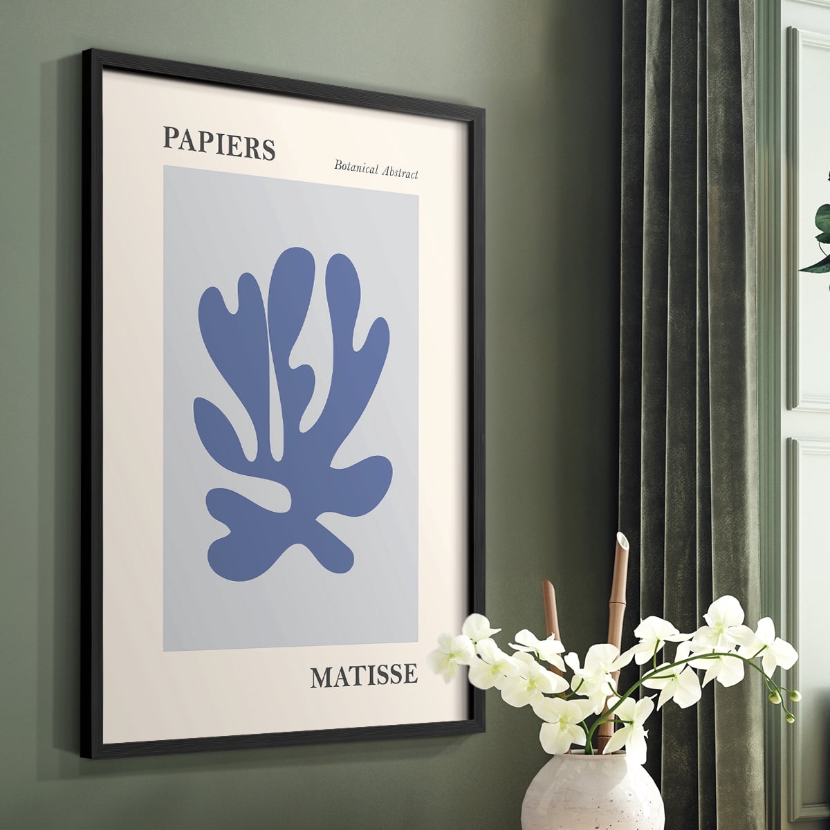 Matisse CCLXXIV in Solid Wood 8 x 10 Framed Print