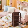 thumbnail image 1 of NIAIZEK 6Set Mini Display Rack Plastic Light Brown for Travel Entertainment Dollhouse Accessories, 1 of 6