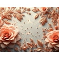 thumbnail image 4 of Elegant Floral Backdrop Banner for Wedding Events and Photographic Props Exquisite Decorations Background Stunning Party Supplies Beautiful Backdrops, 4 of 4