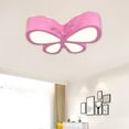 thumbnail image 4 of MONIPA Creative Cartoon Butterfly Dimmable Lighting 50cm Children’s Room Ceiling Light Nursery Girls Princess Bed Room Ceiling Lamp Fixtures (Pink), 4 of 18