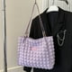 thumbnail image 1 of Bolso hobo para mujer Cloud Ins Armpit Bag Bubbles Soft Large Female Clutch (Púrpura), 1 of 6