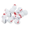 thumbnail image 5 of 10 piezas de mini campanas de metal divertidas y coloridas con múltiples formas, lindos cascabeles de calabaza y muñeco de nieve, colgantes para niños, regalos para Navidad y Halloween, 5 of 5