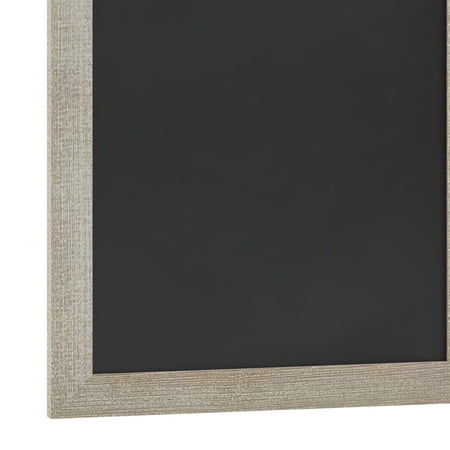 Alamont Home - Canterbury 20"W x 0.75"D x 30"H Magnetic Wall Mounted Chalkboard - Weathered Brown