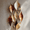 Abstract Leaf Metal Style, variant on UXIEQU Bluebell Floral Canvas Wall Art Print 15.75x11.81 Inches
