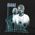 thumbnail image 2 of Miami Vice T-Shirt Looking Out Unisex Graphic Tee For Men & Women, 2 of 7
