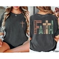 thumbnail image 2 of "Faith-Inspired 'Romans 10:17' & 'John 3:16' Graphic Tee - Comfort Colors Style Christian Bible Verse Shirt", 2 of 5