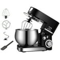 thumbnail image 1 of Zootealy Chef Machine 6 Speed Stainless Steel Household Small Dough Mixer Cooking Machine Egg Beater Multifunctional Kitchen Electric Mixer, 1 of 8