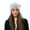 Grey, variant on Men Women Autumn Winter Fashion Warm Pullover Hat Wool Knitted Earflap Cap Black One Size