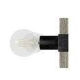 thumbnail image 3 of Hunter - Donelson 3-light Brushed Iron, Medium Size Vanity Light, Dimmable, Transitional Style, for Bedrooms, Dining, Living Rooms - 19773, 3 of 6