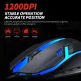 thumbnail image 4 of Gaming Mouse Rgb Led Backlight Usb Wired Gamer Mouse Optical Mice For Pc Laptop, 4 of 5
