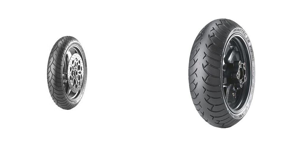 Metzeler Roadtec Z6 Front Rear Tire Set 1 60zr17 55w 160 60zr17 69w Walmart Com
