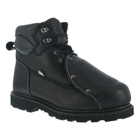 

6 Work Boot 10-1/2 W Black Steel PR