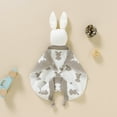 thumbnail image 3 of Baby Security Blankets Newborn Adorable Soft Rabbit Knitted Bib Stuffed Towels Comforter Bedtime Cuddle Toy Infant Boy Girl Gift Baby Comfort Appeased Towel 30*30CM, 3 of 9
